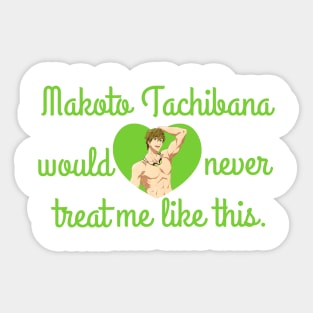 Makoto Tachibana Would Never Sticker